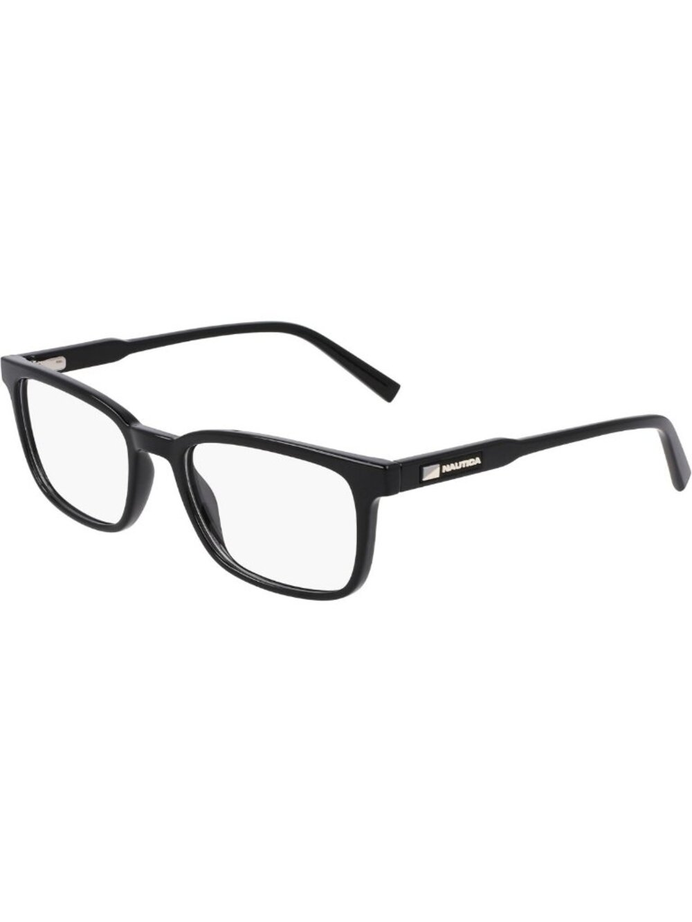 Stylish Black Rectangular Full Rim Eyeglasses for Men & Women - Fashionable